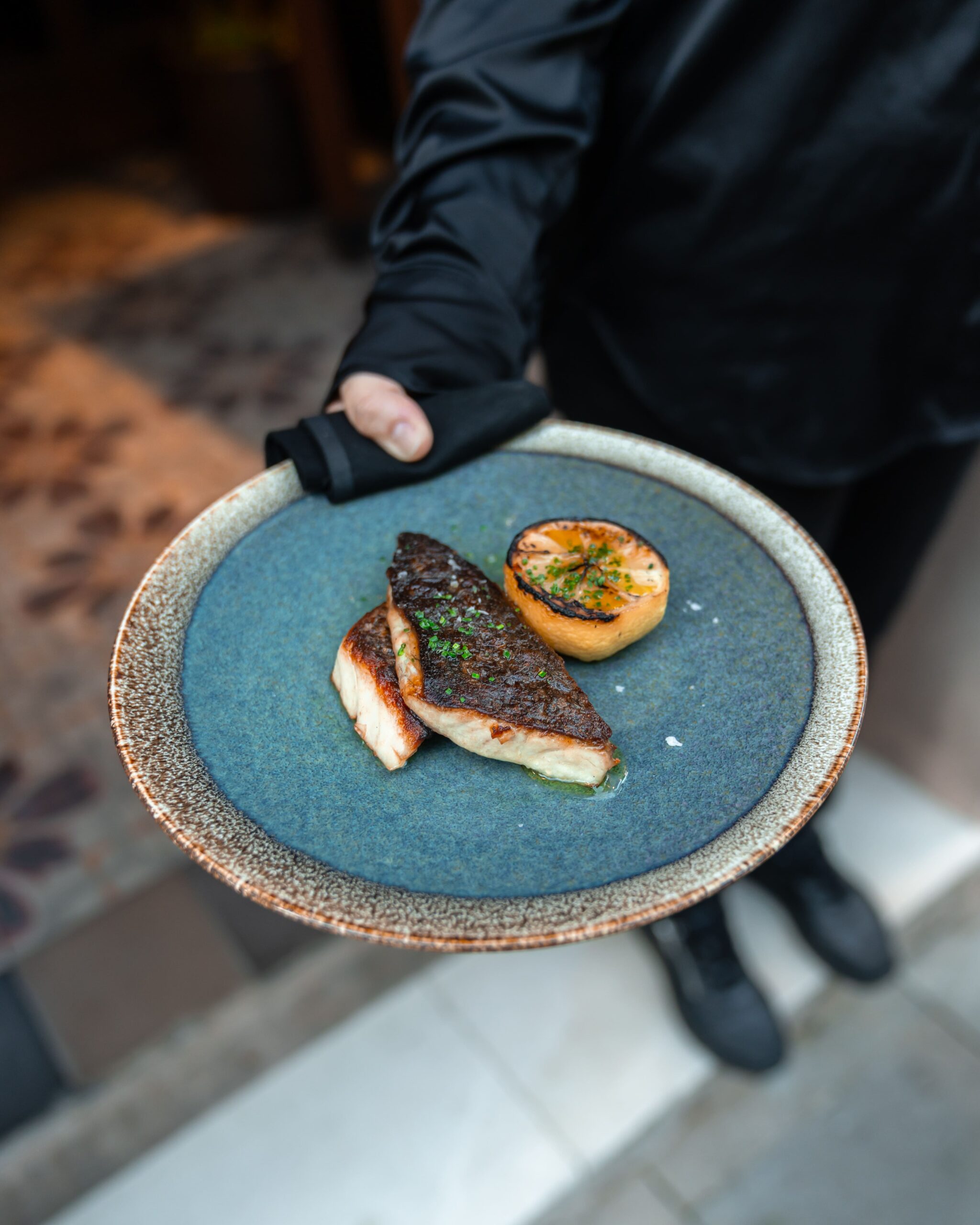 Lomo de corvina a la plancha pescado fresco Santa Palma