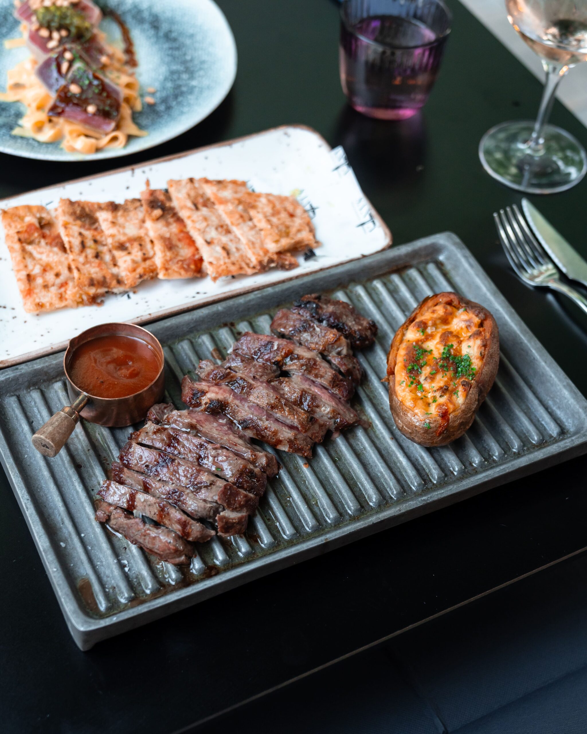 Cortes de carne a la brasa Santa Restaurant