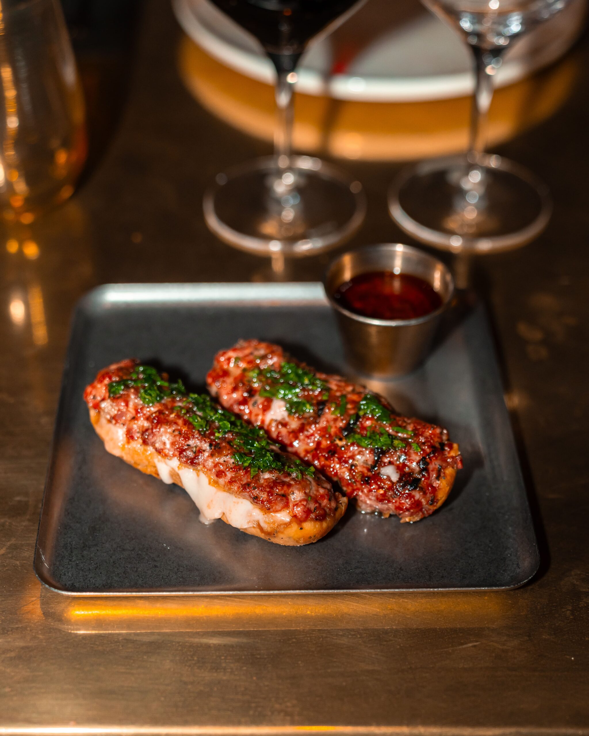 Choripán gourmet Santa Restaurante Palma de Mallorca