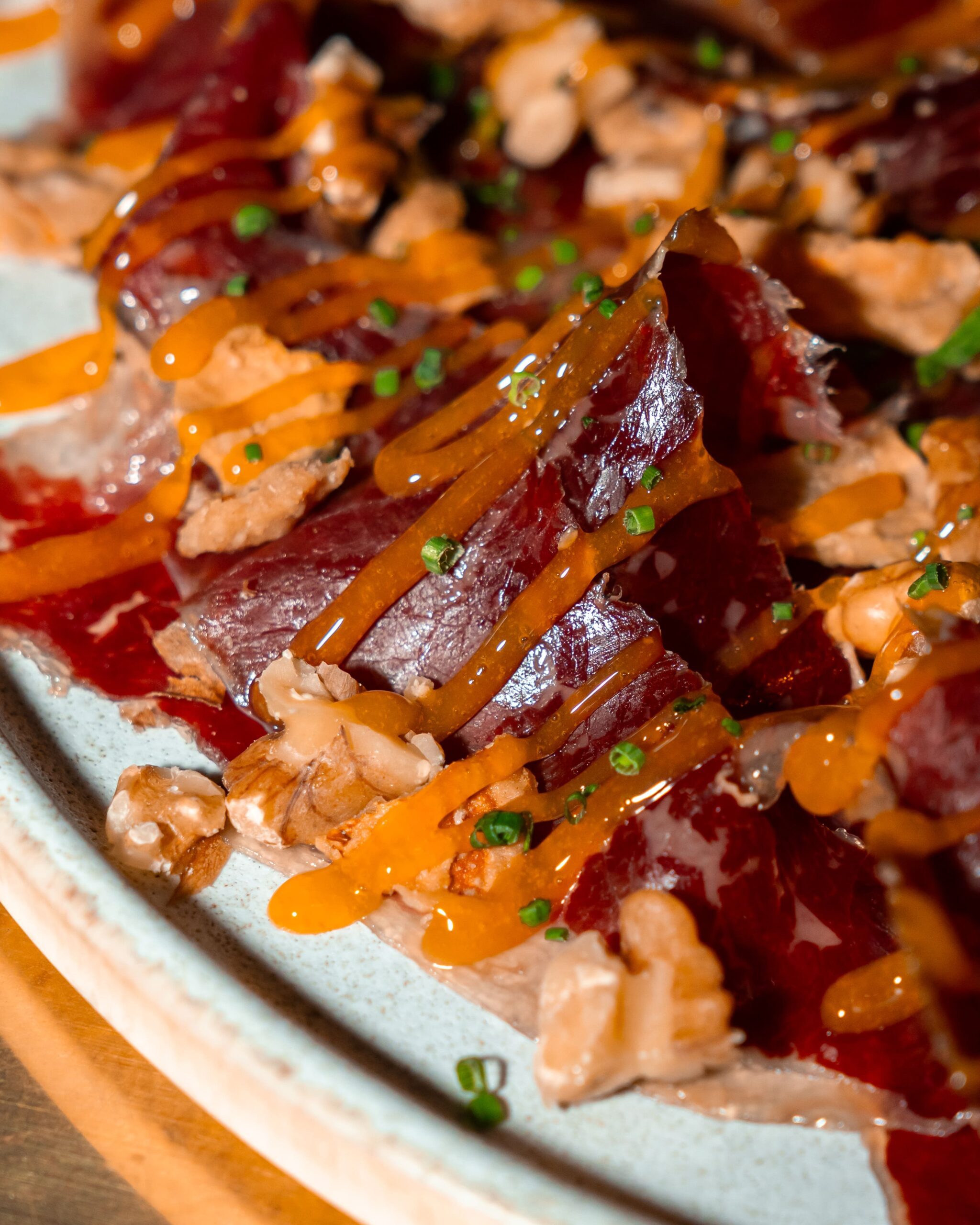 Cecina de Black Angus embutido premium restaurante Santa